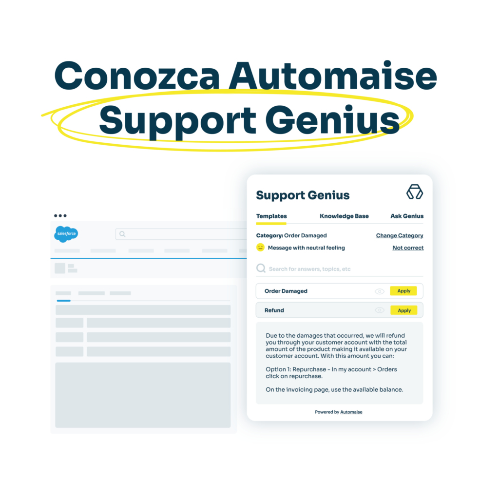 conozca automaise support genius