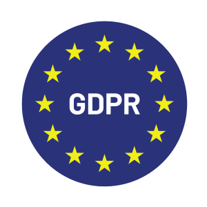 Footer selo gdpr white